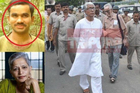 Manik Sarkar’s walk for Gauri Lankesh may turn heavy upon CPI-M, as SIT report’s prime suspect is now Naxal leader Vikram Gowda ! Manik Sarkar’s walk for Gauri Lankesh may turn heavy upon CPI-M, as SIT report’s prime suspect is now Naxal leader Vikram Gowda !