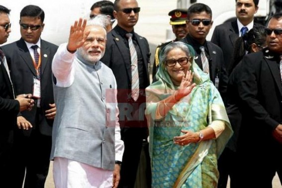 Bordering state Tripura benefited as Indo-Bangla relation developing under Modi Era Bordering state Tripura benefited as Indo-Bangla relation developing under Modi Era