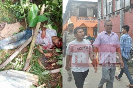 Santanu murder case accused former NLFT militant Sachin Debbarma sent for 14 days Jail custody : Slow investigation proves Manik Govt's failure, Only 3 persons arrested  