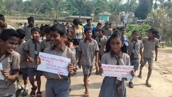 Dirty game of politics : SFI using kids in political achievement Dirty game of politics : SFI using kids in political achievement