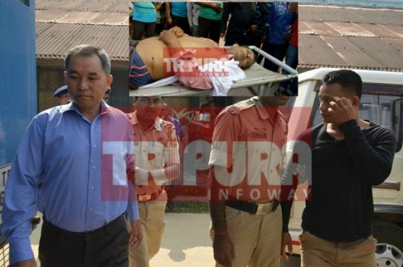 Manik Sarkar's ‘Blood Thirsty’ Police Force : murderer TSR 2nd Bn Commandant Tapan Debbarma, bodyguard Nandu Reang produced before Court in Journalist Sudip Datta Bhaumik's murder case Manik Sarkar's ‘Blood Thirsty’ Police Force : murderer TSR 2nd Bn Commandant Tapan Debbarma, bodyguard Nandu Reang produced before Court in Journalist Sudip Datta Bhaumik's murder case