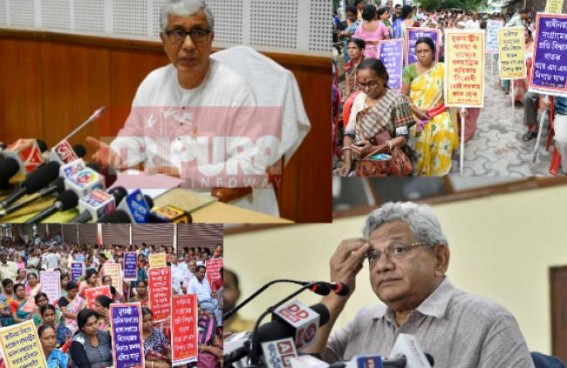 Manik & CPI-M crying foul against DD & AIR simply with political agenda ; None of the so called Secular forces not even Congress protests against Manik's blockade by Prasar Bharti 