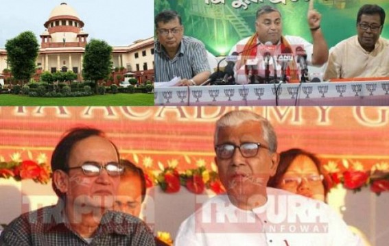 After SC notice in 10323 terminated teachers' recruitment process in Non-Teaching posts CPI-M blaming BJP & Deodhar ; Is CPI-M worried about its unethical attempt violating SC order ? 