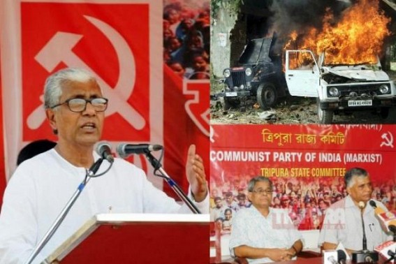 CPI-M warns about repetition of 1988's violence : NC Debbarma, CPI-M's nexus instigating Rail, NH-8 blockage in Tripura from July 10 : CM yet to comment anything CPI-M warns about repetition of 1988's violence : NC Debbarma, CPI-M's nexus instigating Rail, NH-8 blockage in Tripura from July 10 : CM yet to comment anything