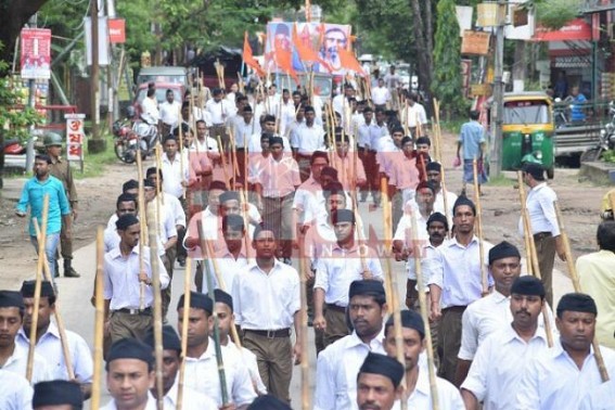 RSS : A Rejection to Gandhiâ€™s acceptance of continuous Slapping ! 