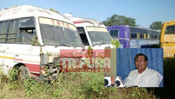 Manik Dey’s TRTC buses finally stopped services : Still the Transport Minister is unhappy with Modi Govt for 1 year delaying of Rajdhani Express ? Manik Dey’s TRTC buses finally stopped services : Still the Transport Minister is unhappy with Modi Govt for 1 year delaying of Rajdhani Express ?