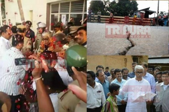 No major compensation to 1311 homeless families after Earthquake, CM visiting other states : CPI-M Govt compensates only Rs. 150 to earthquake victims, Public wrote letter to CM to look after ‘public-issues’ No major compensation to 1311 homeless families after Earthquake, CM visiting other states : CPI-M Govt compensates only Rs. 150 to earthquake victims, Public wrote letter to CM to look after ‘public-issues’
