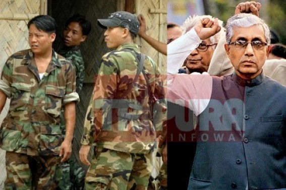 NLFT threat announced by Tripura Chief Minister ahead of Assembly Election-2018 : ‘Why CM hiding terrorists' names, silent without action ?’, asks opposition NLFT threat announced by Tripura Chief Minister ahead of Assembly Election-2018 : ‘Why CM hiding terrorists' names, silent without action ?’, asks opposition