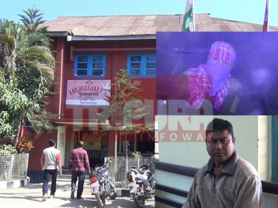 Kailashahar ATM thief caught through CC TV footage Kailashahar ATM thief caught through CC TV footage