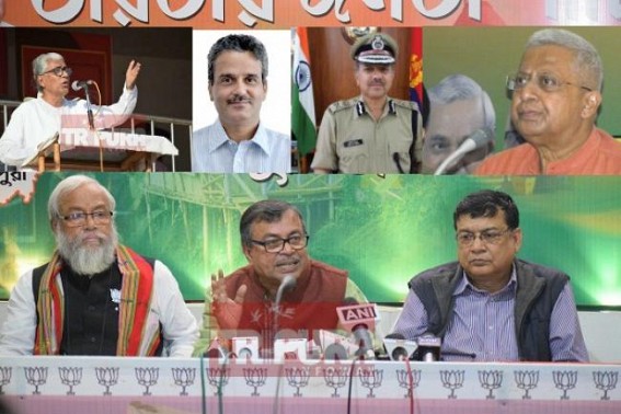 Tripura CM prevents CS, DG from meeting Governor to discuss law and order : Ratan Lal says, 'Tripura undergoing Constitutional-Crisis under China, Pakistan bound Manik Sarkar' Tripura CM prevents CS, DG from meeting Governor to discuss law and order : Ratan Lal says, 'Tripura undergoing Constitutional-Crisis under China, Pakistan bound Manik Sarkar'