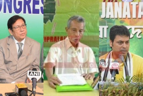 Congress demands Biplab Deb & NC Debbarma's joint press announcements on Tipraland stands 