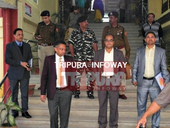 Dy Election Commissioner Sudeep Jain visiting Tripura 