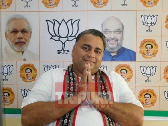 Sunil Deodhar greets Tripura, hits CPI-M on Statehood day