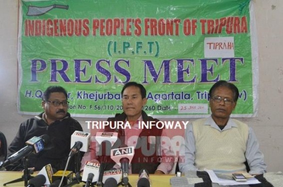 IPFT (Tipra-Ha-Party) declares candidates list