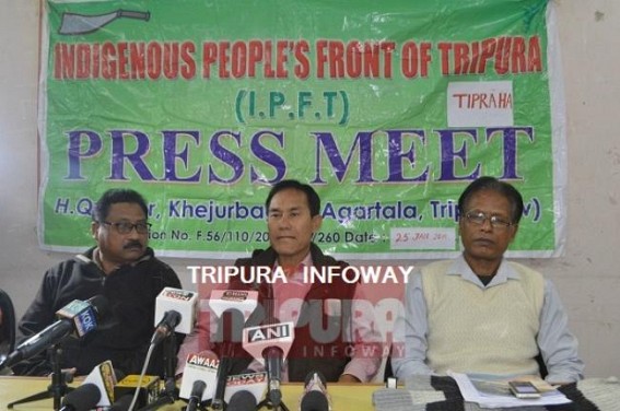 IPFT (Tipra-Ha-Party) declares candidates list IPFT (Tipra-Ha-Party) declares candidates list