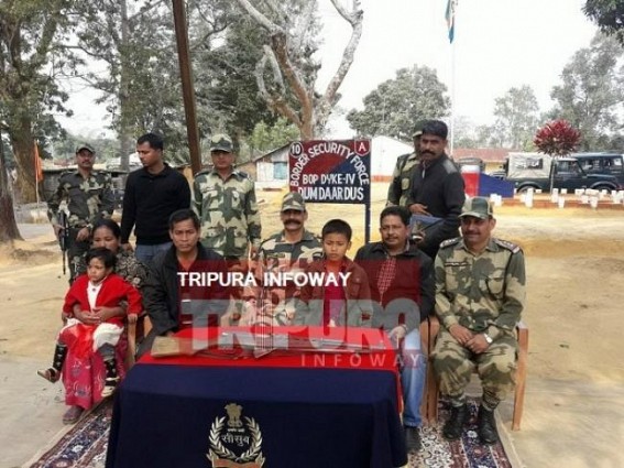 NLFT militant surrendered with family NLFT militant surrendered with family