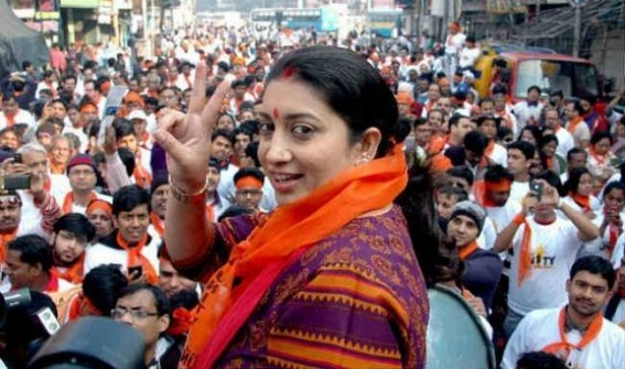 Tripura Election : Smriti Irani, Rajnath Singh, Adityanath Yogi in BJPâ€™s star list