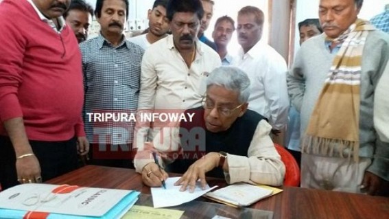 Ex-Congress CM Samir Barman withdraws nomination Ex-Congress CM Samir Barman withdraws nomination