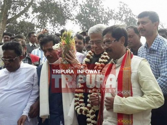 Drama for 'Existence' : Expelled Congress Ex-CM Samir Barman walks with BJP Drama for 'Existence' : Expelled Congress Ex-CM Samir Barman walks with BJP