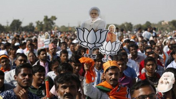 PM Modi to address BJP rally on Thursday in Tripura : Preparation on Peak : Jolt for Manik Sarkar as rally to be conducted in Sonamura