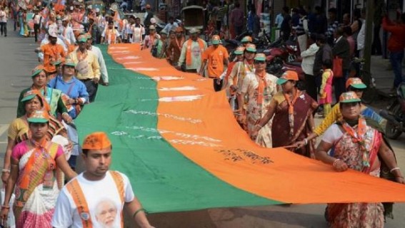 Campaigning for Feb 18 Tripura assembly polls gains momentum Campaigning for Feb 18 Tripura assembly polls gains momentum