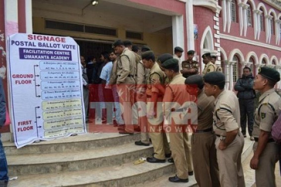Tripura postal ballotting for polling staff, security personnel begins