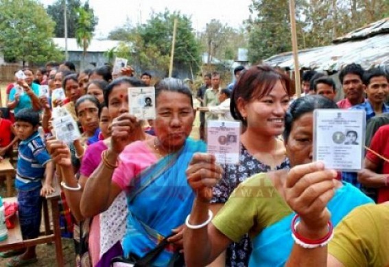 Elections to Tripura's Charilam Assembly seat on March 12