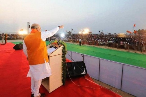 'I challenge, BJP is next Govt of Tripura' : Amit Shah says at Karnataka 'I challenge, BJP is next Govt of Tripura' : Amit Shah says at Karnataka