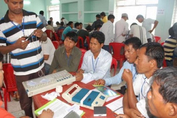 Re-polling on Monday : EC reviewing settings to ensure 100 % 'webcasting' Re-polling on Monday : EC reviewing settings to ensure 100 % 'webcasting'