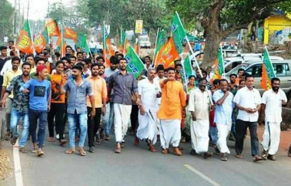  BJP aggressive to blow out Communist's last lamp at Kerala 