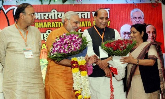 Tripura's first BJP CM, Ministers to take oath on Friday : Tight Security arrangements centering Modi, Shah and top Central Ministers' visits 