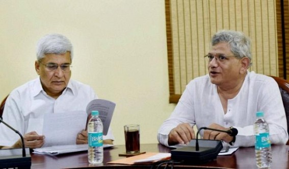 3 day long CPI-M Central Committee meeting Ends at Haryana : Politburos concern about 'Tripura Violence'