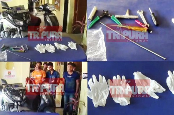 East Agartala Police arrested 3 professional thieves, 2 bikes recovered : ‘All will be arrested soon’, claims Police amidst Tripura Capital's deteriorating Law & Order East Agartala Police arrested 3 professional thieves, 2 bikes recovered : ‘All will be arrested soon’, claims Police amidst Tripura Capital's deteriorating Law & Order