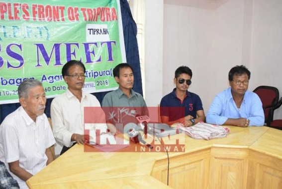 NC Debbarma did 'DHOKABAZI' : IPFT-Tipraha NC Debbarma did 'DHOKABAZI' : IPFT-Tipraha