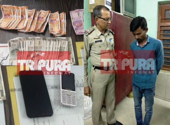 East Agartala Police arrest thief, recover cashes 