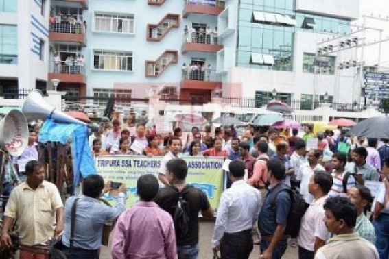 12,222 vacant teachers posts : Struggling 5000 SSA teachers regularization can diminish half teachers-crisis 12,222 vacant teachers posts : Struggling 5000 SSA teachers regularization can diminish half teachers-crisis