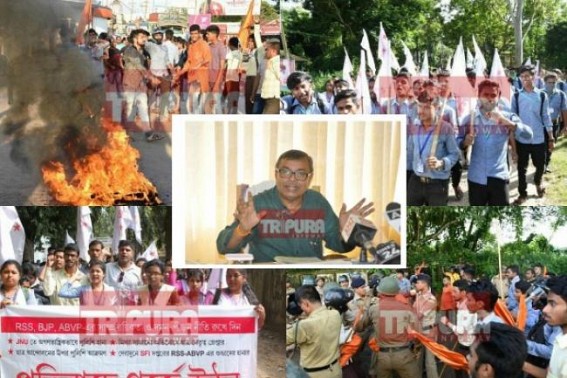 Tripura Govt restricts 'Students-Protests' & 'Politics-in-Education', without restricting 'Student Councils' inside degree colleges Tripura Govt restricts 'Students-Protests' & 'Politics-in-Education', without restricting 'Student Councils' inside degree colleges