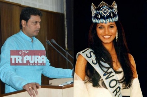 ‘I’m really Upset with Tripura CM's remark, but Glad by Public support’ : Diana Hayden ‘I’m really Upset with Tripura CM's remark, but Glad by Public support’ : Diana Hayden