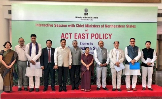 Interactive session with Northeast CMs held at Delhi