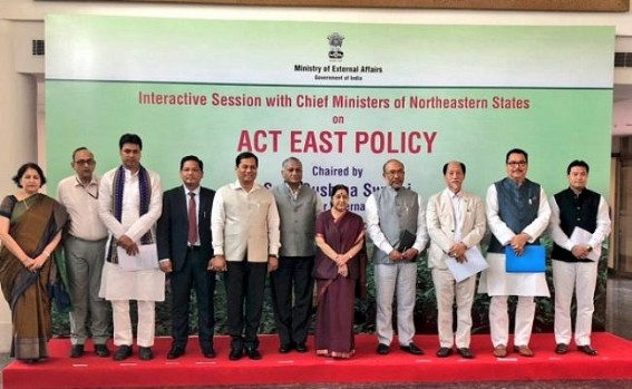 Interactive session with Northeast CMs held at Delhi Interactive session with Northeast CMs held at Delhi