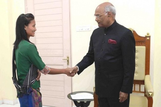 President of India wishes 5 sports talents of Tripura for their 'future endeavours' 