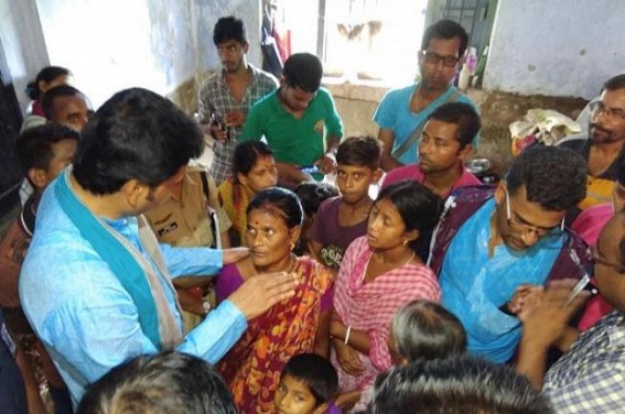 CM visits Kailashahar relief camps, assures full Govt support to flood affected families CM visits Kailashahar relief camps, assures full Govt support to flood affected families