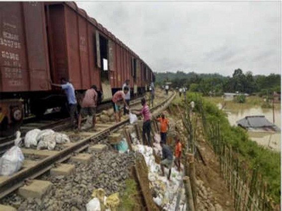 Train services still suspended in Assam's hill section due to landslide