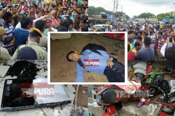 Biswajit Pal murder : Locals vandalized Murder accused Pranjitâ€™s home, blockade paralyzed National Highway