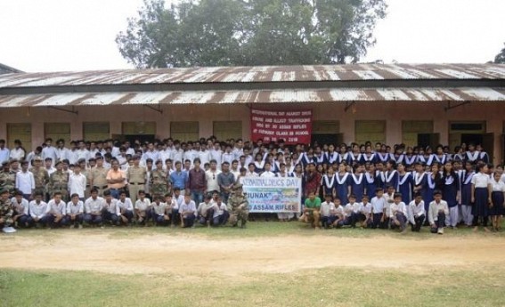 Assam Rifles calls for â€˜Addiction-Fee Tripuraâ€™