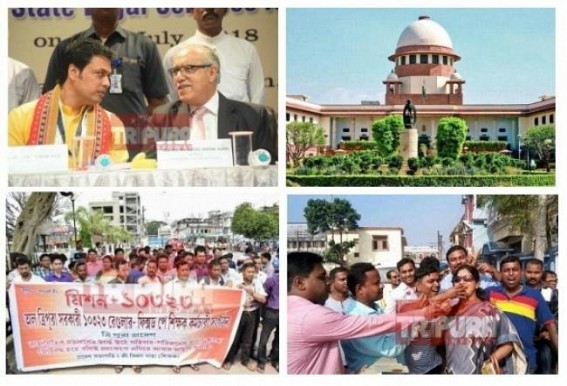 CM failed to learn 'moral principles' from SC Justice Deepak Gupta :CPI-M’s 10323 Teachers Illegal recruitment nullified by Gupta, but Biplab Deb acted like CPI-M going against 10323 cancellation CM failed to learn 'moral principles' from SC Justice Deepak Gupta :CPI-M’s 10323 Teachers Illegal recruitment nullified by Gupta, but Biplab Deb acted like CPI-M going against 10323 cancellation