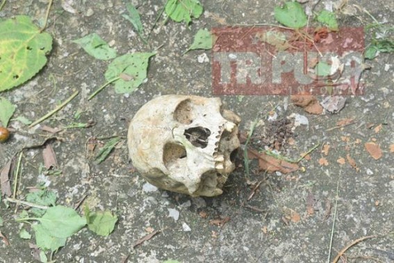 Skeleton found in Lichu Bagan, triggers Tension Skeleton found in Lichu Bagan, triggers Tension