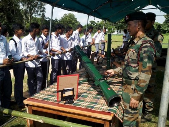 Assam Rifles organizes Weapon Display