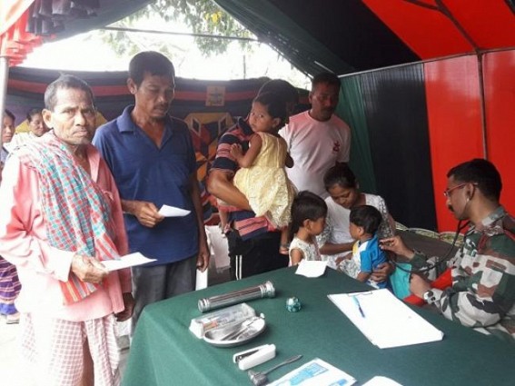 Assam Rifles conducts medical camp at Mandai