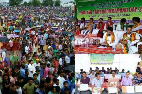 Mass gathering at NC Debbarmaâ€™s IPFT rally, Budhu Debbarma's IPFT-Tipraha ended with 50 supporters due to Policeâ€™s Order